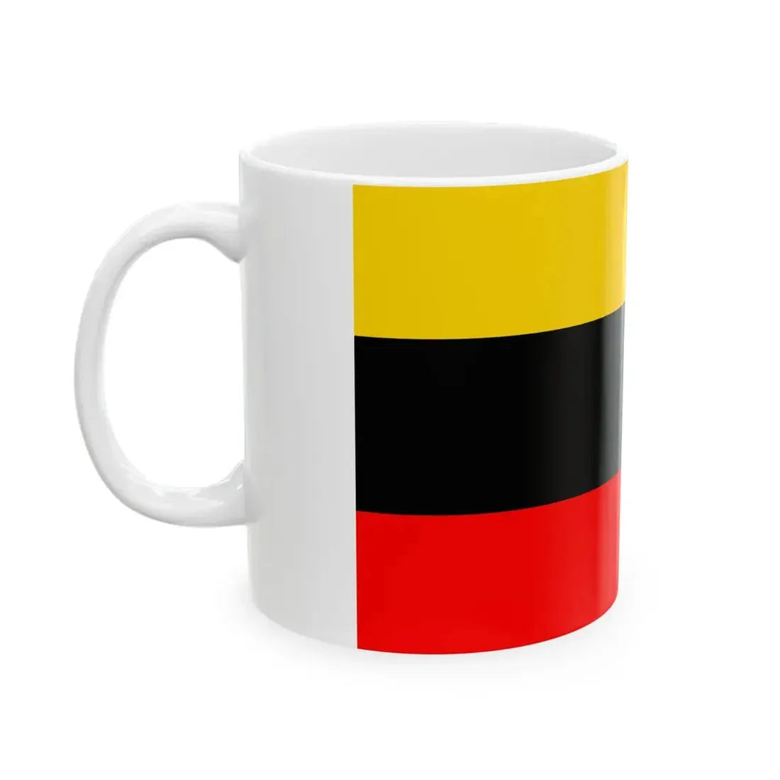 Flag of Prague 14 (Czech Republic) White Coffee Mug - Go Mug Yourself