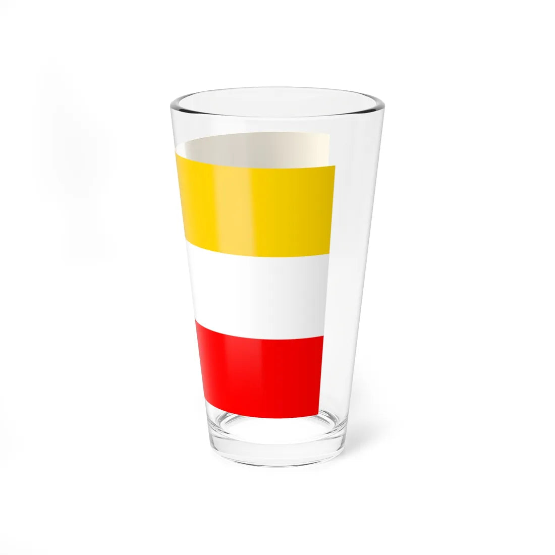 Flag of Prague 17 (Czech Republic) Pint Glass 16oz - Go Mug Yourself