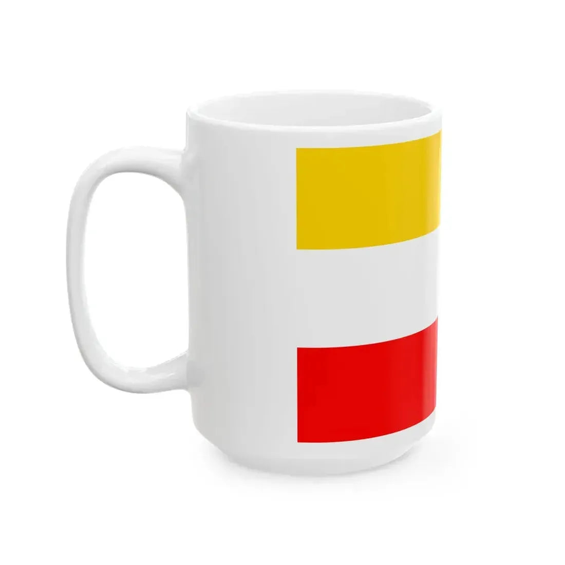 Flag of Prague 17 (Czech Republic) White Coffee Mug - Go Mug Yourself