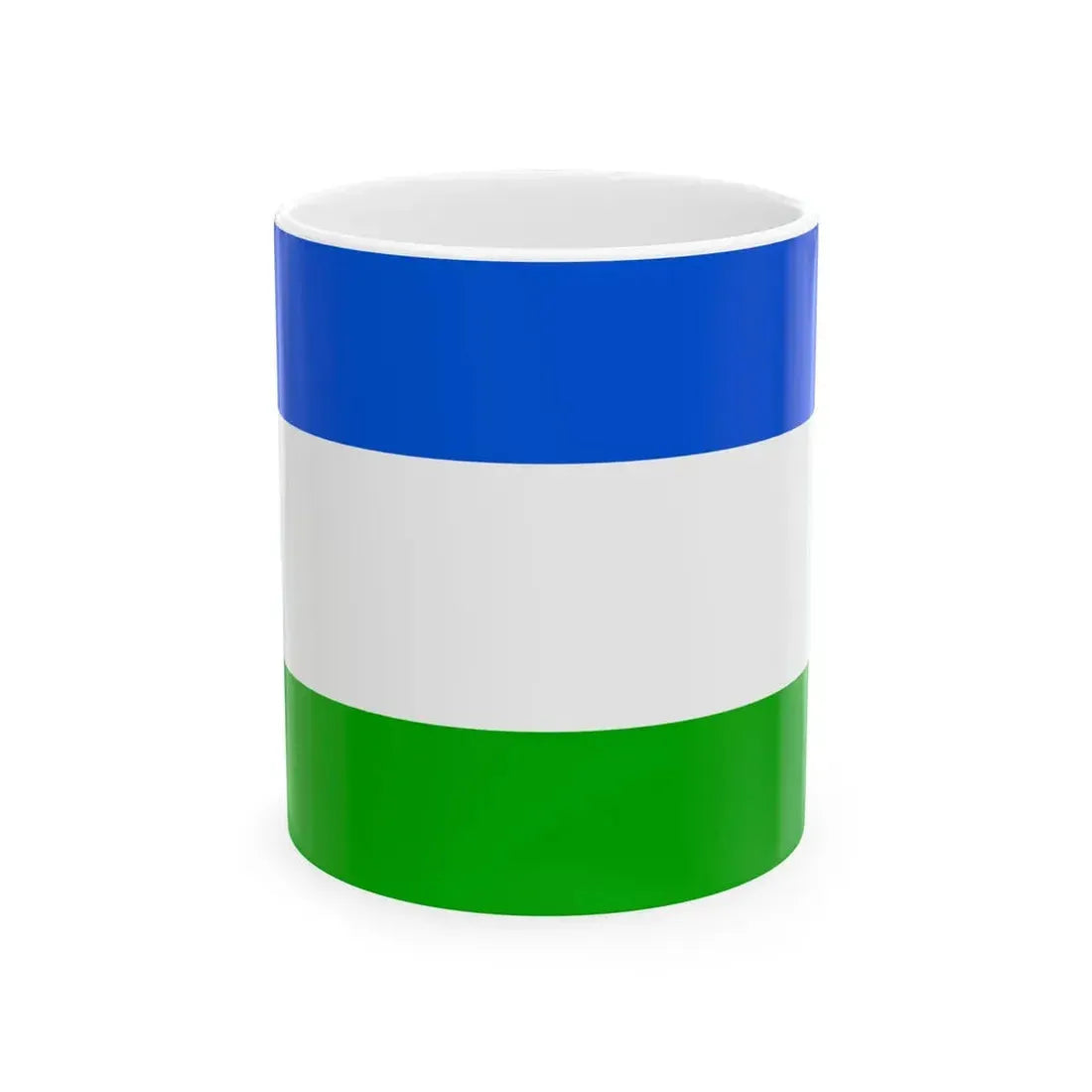 Flag of Prague 18 (Czech Republic) White Coffee Mug 11oz - Go Mug Yourself