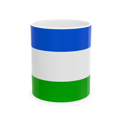 Flag of Prague 18 (Czech Republic) White Coffee Mug 11oz - Go Mug Yourself