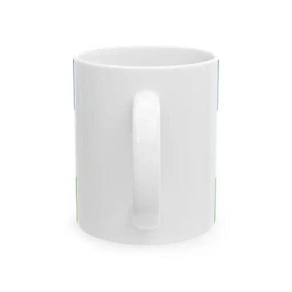 Flag of Prague 18 (Czech Republic) White Coffee Mug - Go Mug Yourself