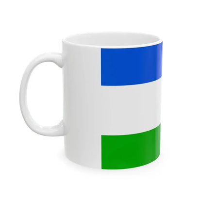 Flag of Prague 18 (Czech Republic) White Coffee Mug - Go Mug Yourself