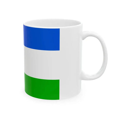 Flag of Prague 18 (Czech Republic) White Coffee Mug - Go Mug Yourself
