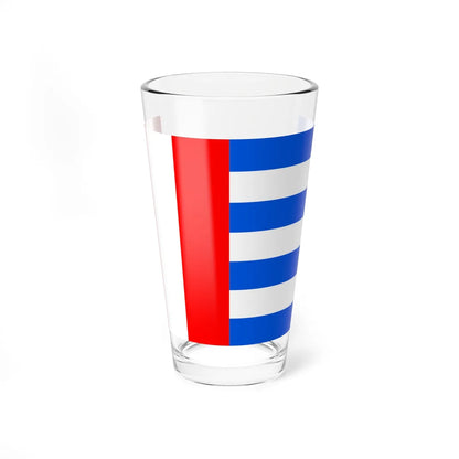 Flag of Prague 19 (Czech Republic) Pint Glass 16oz 16oz - Go Mug Yourself