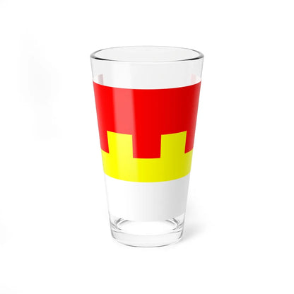 Flag of Prague 2 (Czech Republic) Pint Glass 16oz 16oz - Go Mug Yourself