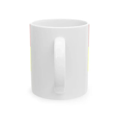 Flag of Prague 2 (Czech Republic) White Coffee Mug - Go Mug Yourself