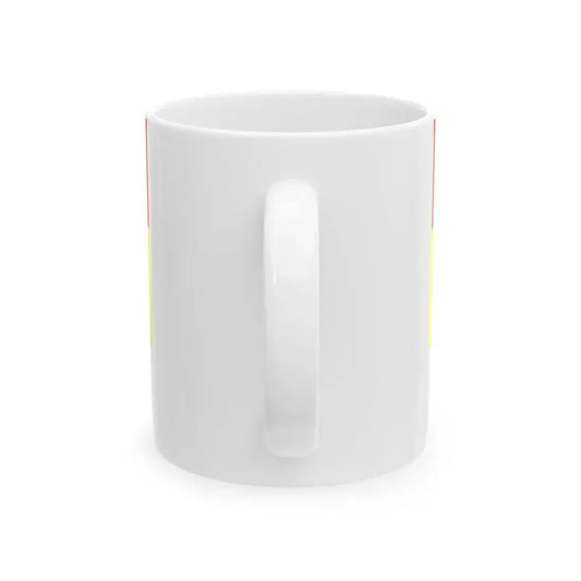 Flag of Prague 2 (Czech Republic) White Coffee Mug - Go Mug Yourself