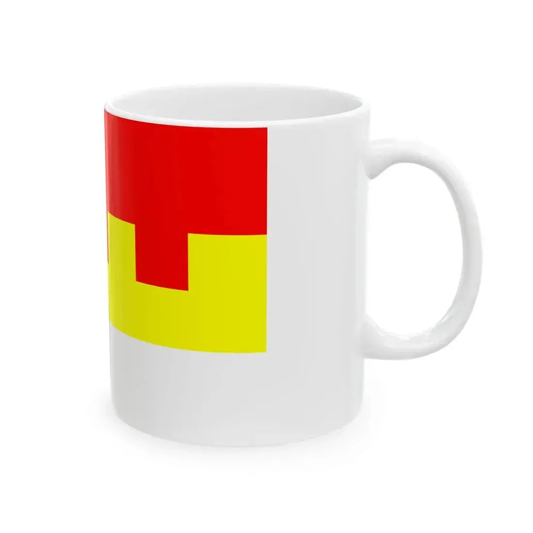 Flag of Prague 2 (Czech Republic) White Coffee Mug - Go Mug Yourself