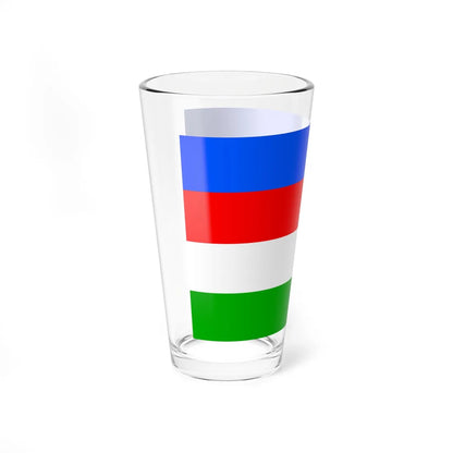 Flag of Prague 22 (Czech Republic) Pint Glass 16oz - Go Mug Yourself