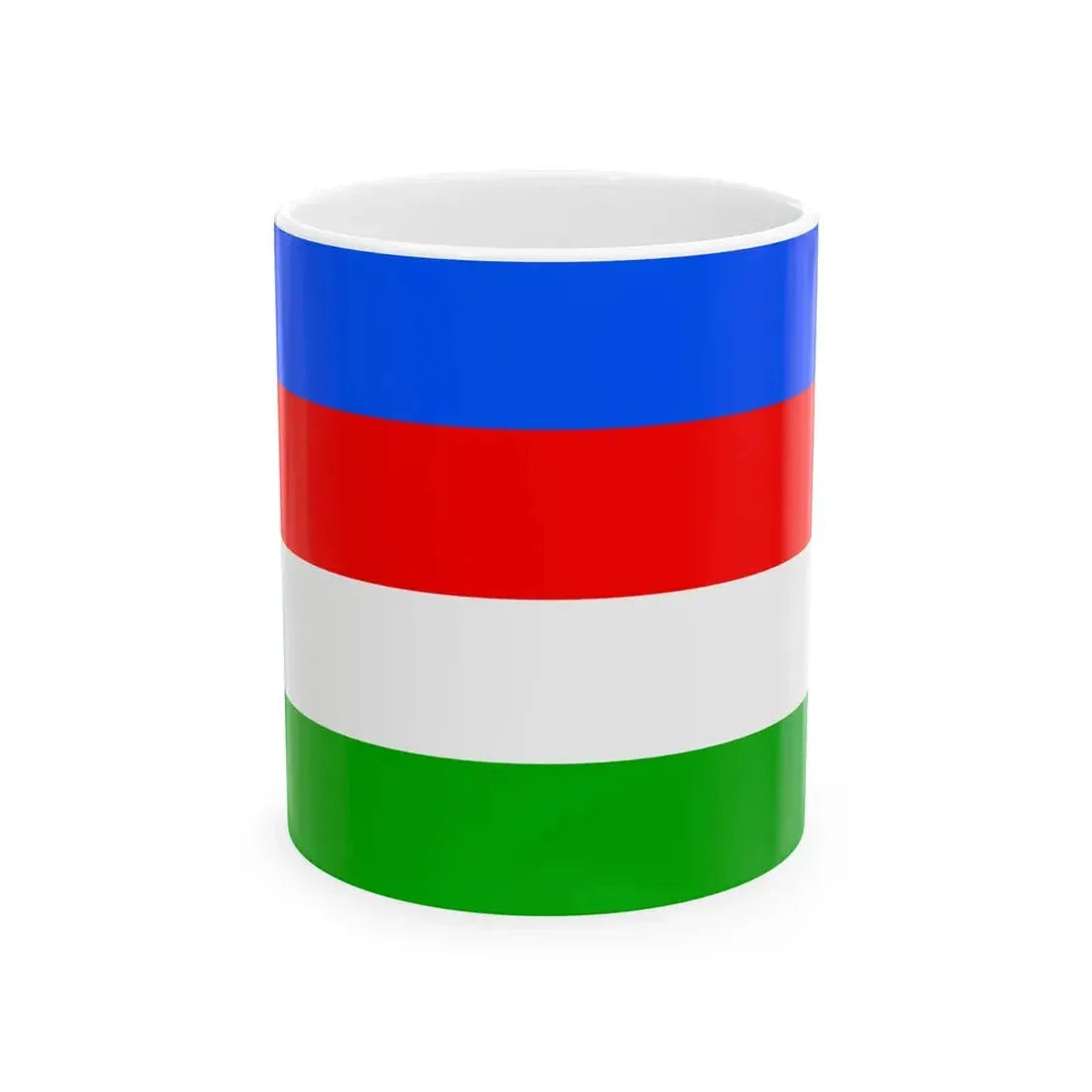 Flag of Prague 22 (Czech Republic) White Coffee Mug 11oz - Go Mug Yourself