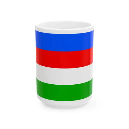 Flag of Prague 22 (Czech Republic) White Coffee Mug 15oz - Go Mug Yourself