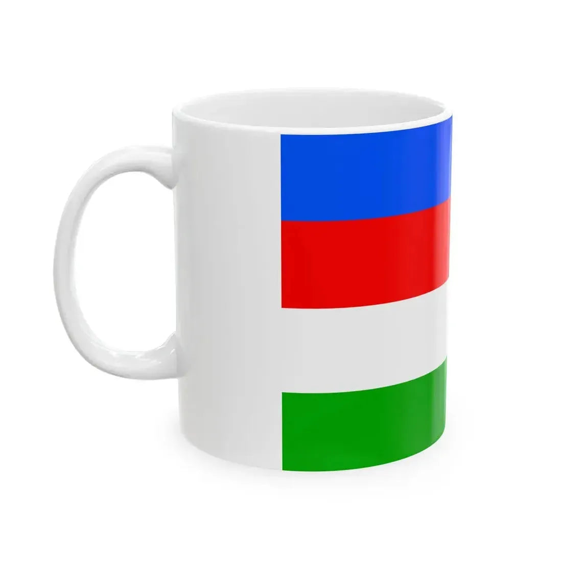 Flag of Prague 22 (Czech Republic) White Coffee Mug - Go Mug Yourself
