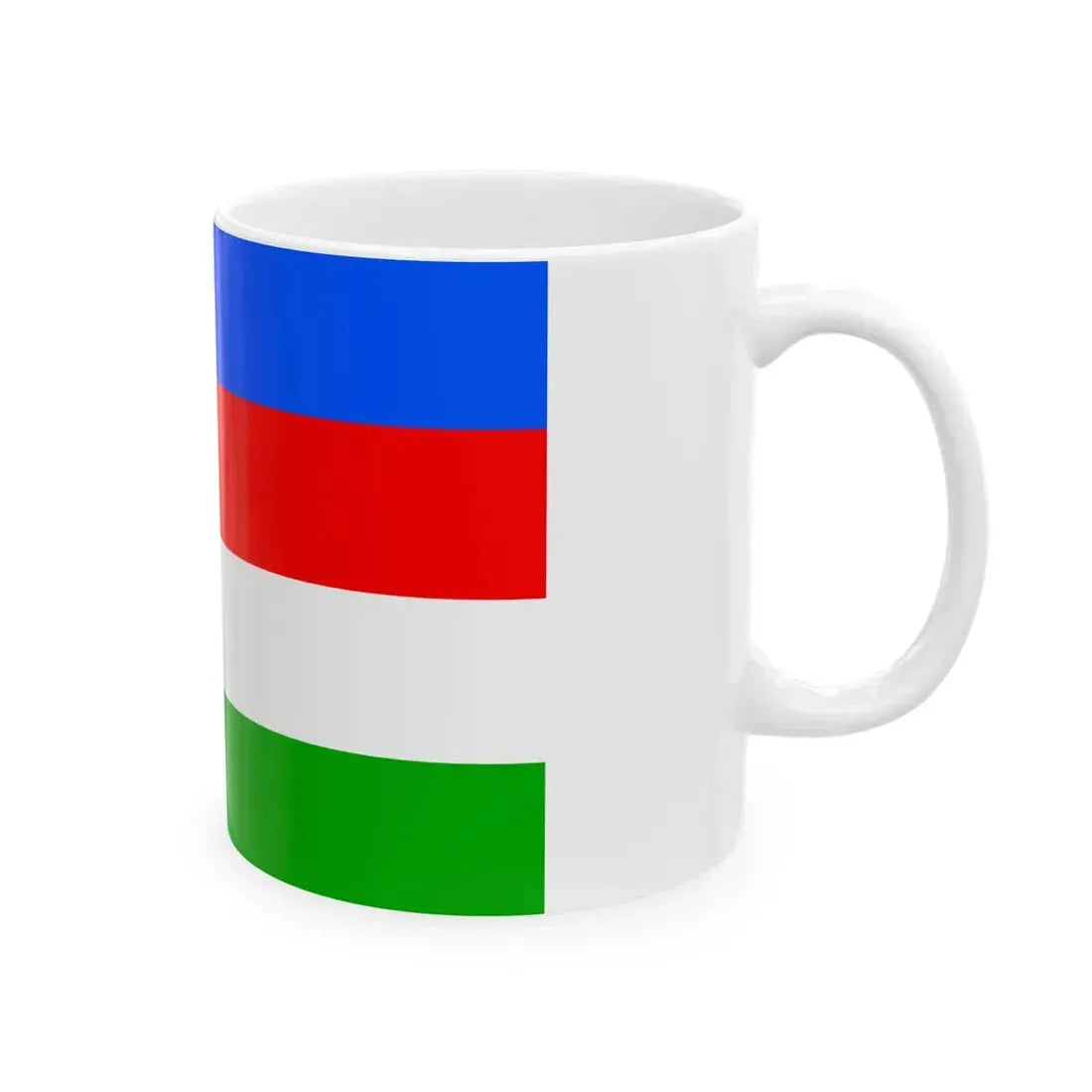 Flag of Prague 22 (Czech Republic) White Coffee Mug - Go Mug Yourself