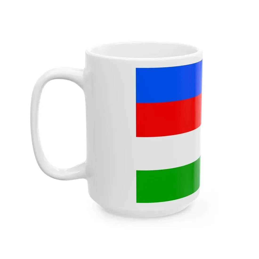 Flag of Prague 22 (Czech Republic) White Coffee Mug - Go Mug Yourself