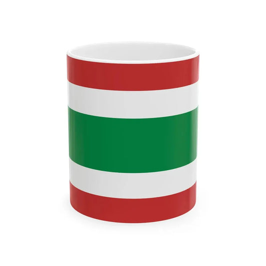Flag of Prague 3 (Czech Republic) White Coffee Mug 11oz - Go Mug Yourself