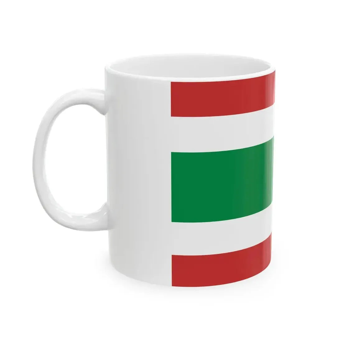 Flag of Prague 3 (Czech Republic) White Coffee Mug - Go Mug Yourself