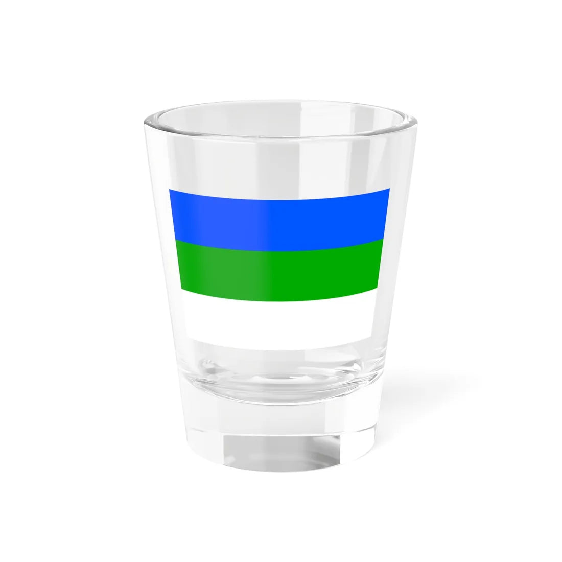 Flag of Prague 4 (Czech Republic) Shot Glass 1.5oz 1.5oz - Go Mug Yourself