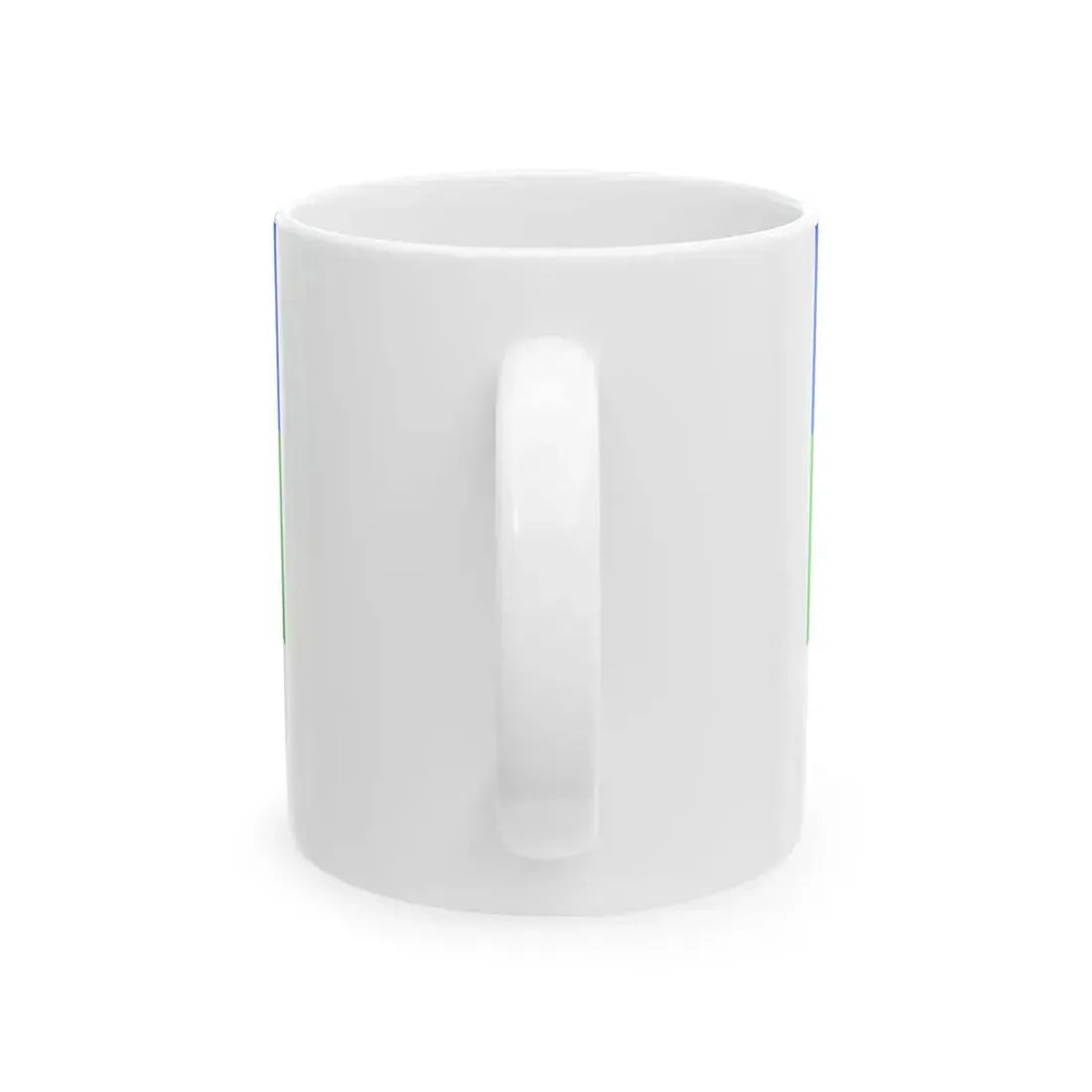 Flag of Prague 4 (Czech Republic) White Coffee Mug - Go Mug Yourself