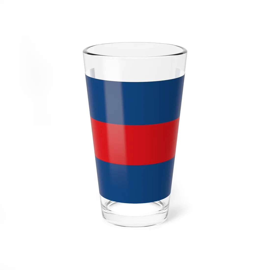 Flag of Prague 6 (Czech Republic) Pint Glass 16oz 16oz - Go Mug Yourself