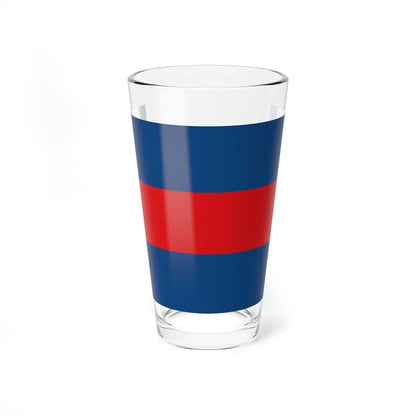 Flag of Prague 6 (Czech Republic) Pint Glass 16oz 16oz - Go Mug Yourself