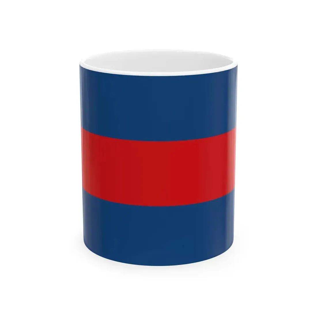 Flag of Prague 6 (Czech Republic) White Coffee Mug 11oz - Go Mug Yourself