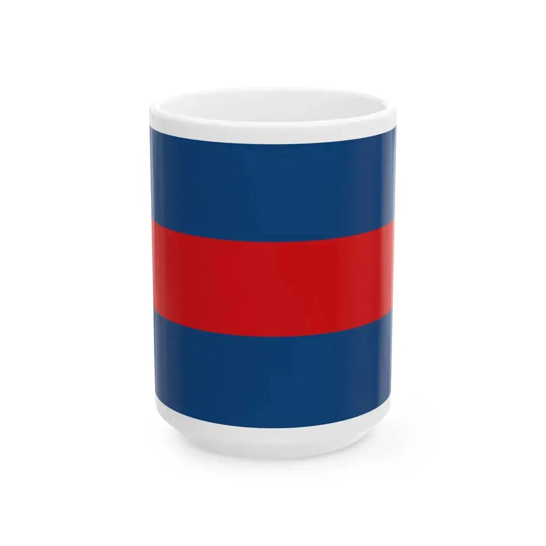 Flag of Prague 6 (Czech Republic) White Coffee Mug 15oz - Go Mug Yourself
