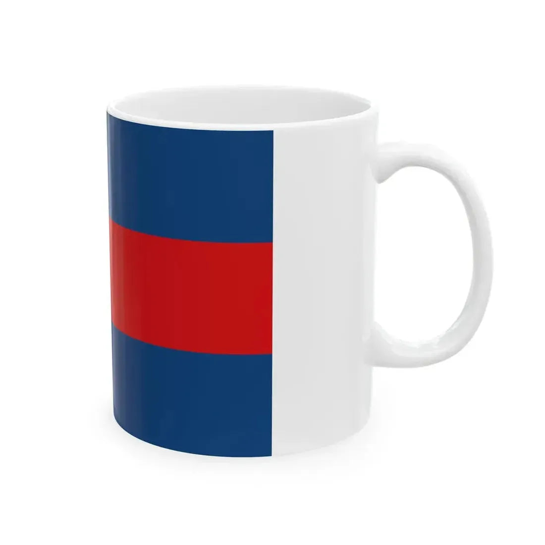 Flag of Prague 6 (Czech Republic) White Coffee Mug - Go Mug Yourself