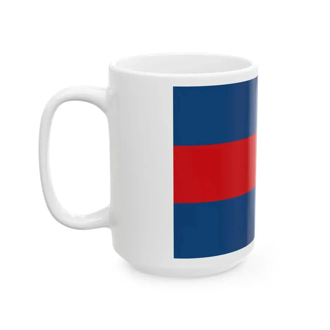 Flag of Prague 6 (Czech Republic) White Coffee Mug - Go Mug Yourself