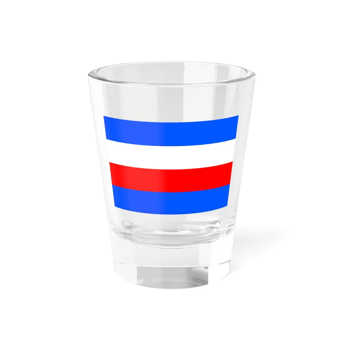 Flag of Prague 8 (Czech Republic) Shot Glass 1.5oz 1.5oz - Go Mug Yourself