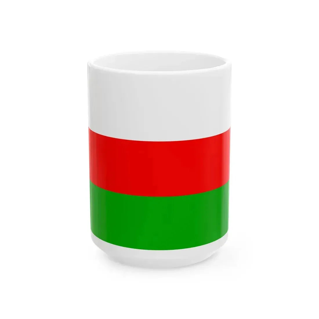Flag of Prague 9 (Czech Republic) White Coffee Mug 15oz - Go Mug Yourself