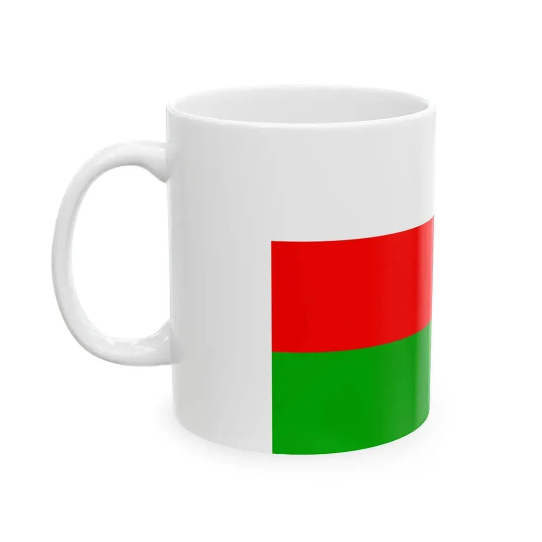 Flag of Prague 9 (Czech Republic) White Coffee Mug - Go Mug Yourself