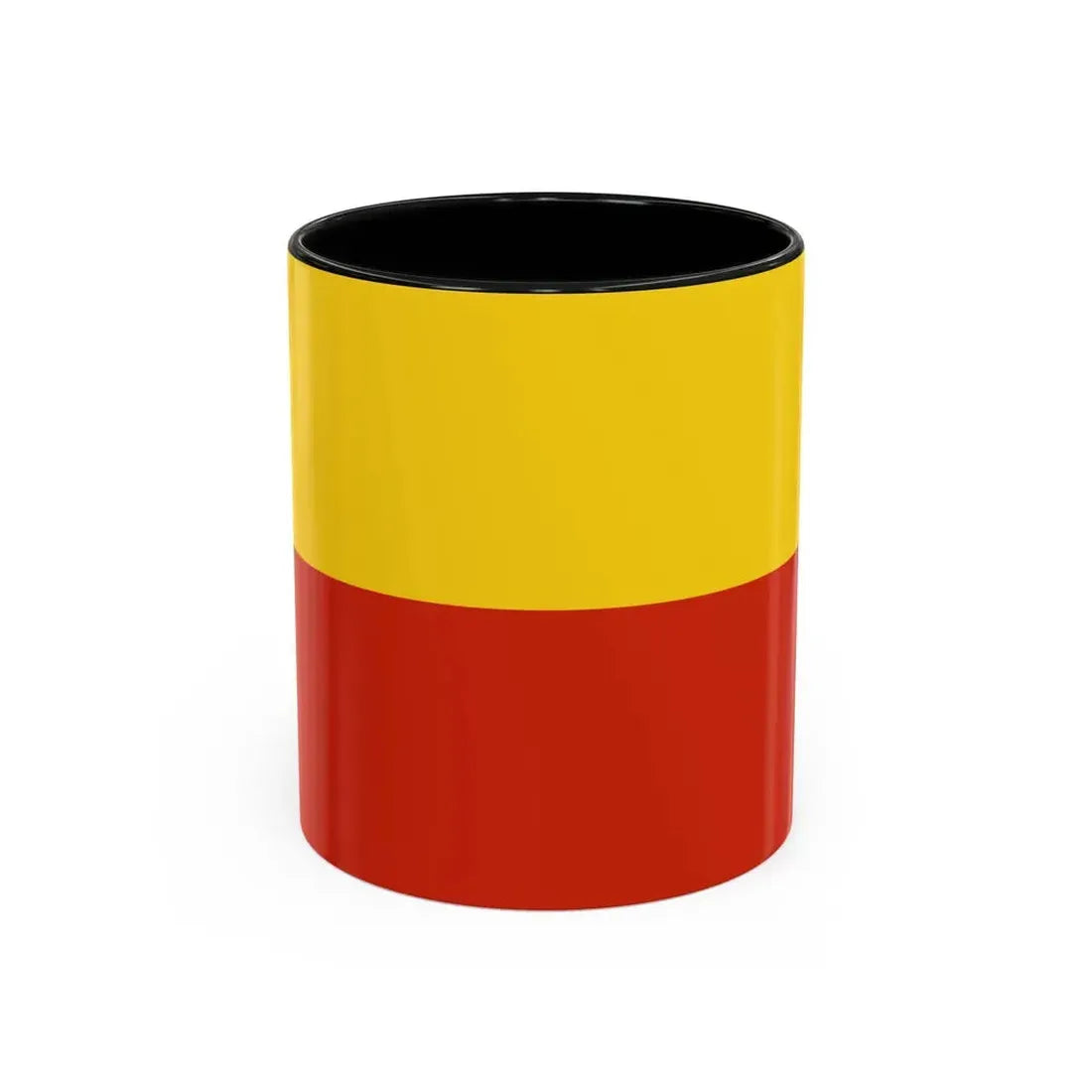 Flag of Prague Czech Republic - Accent Coffee Mug 11oz Black - Go Mug Yourself