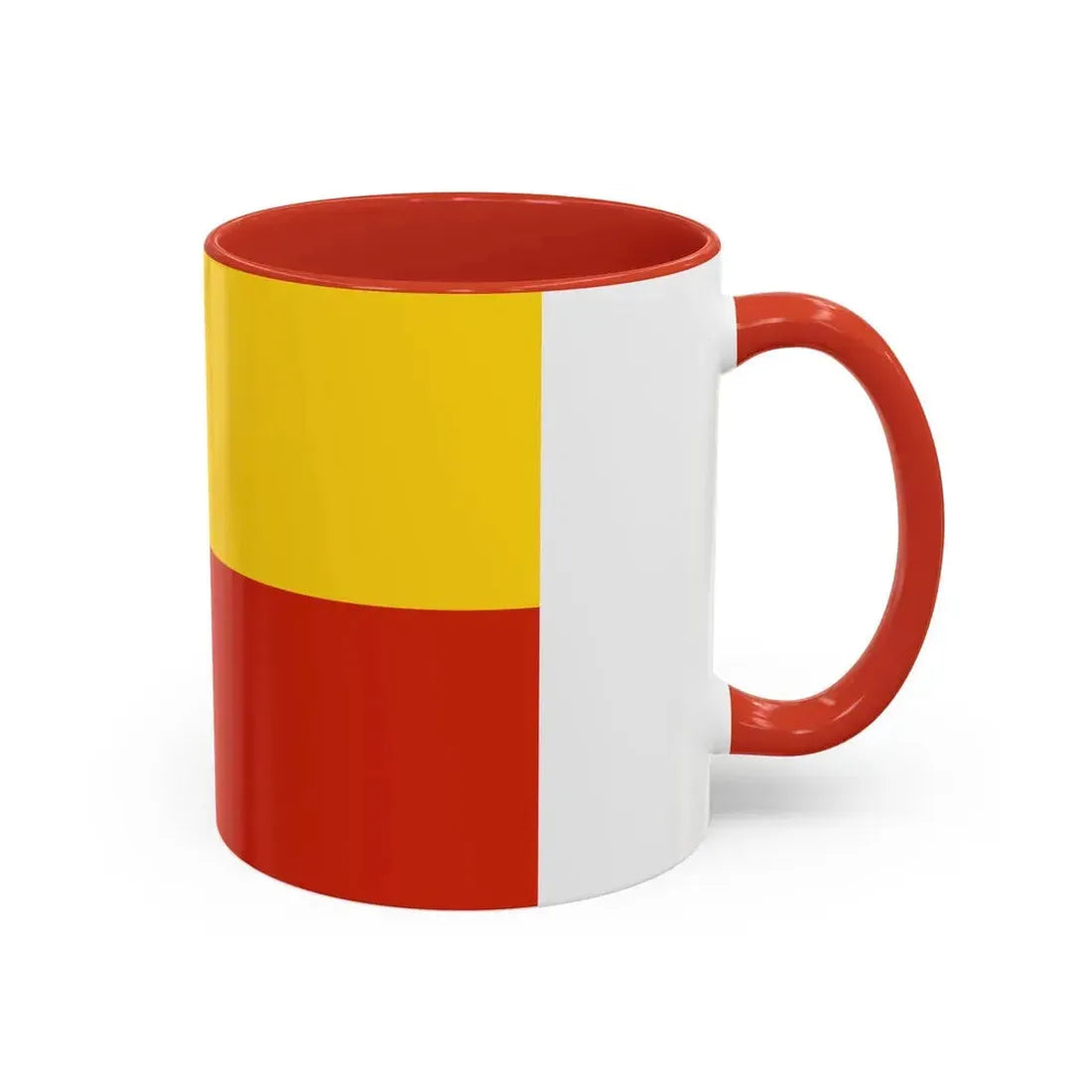 Flag of Prague Czech Republic - Accent Coffee Mug - Go Mug Yourself