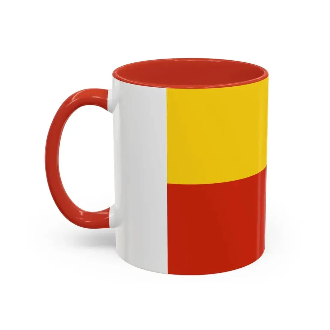 Flag of Prague Czech Republic - Accent Coffee Mug - Go Mug Yourself
