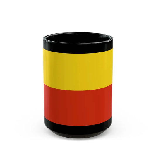 Flag of Prague Czech Republic - Black Coffee Mug 15oz - Go Mug Yourself