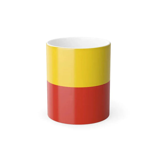Flag of Prague Czech Republic - Color Changing Coffee Mug 11oz - Go Mug Yourself