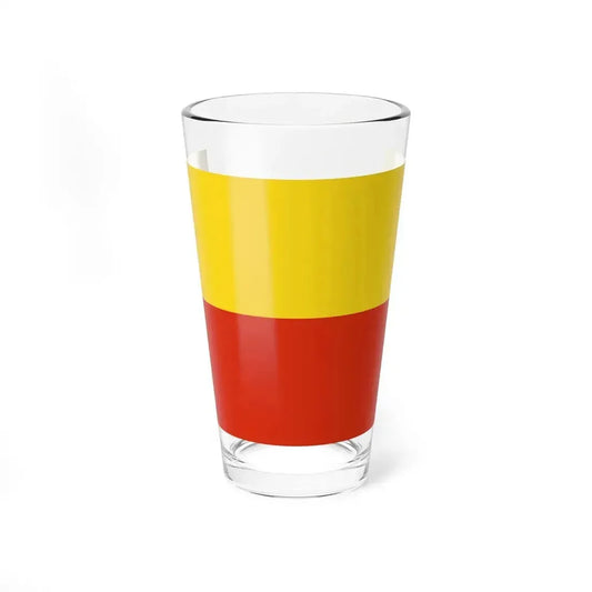 Flag of Prague Czech Republic - Pint Glass 16oz 16oz - Go Mug Yourself