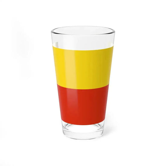 Flag of Prague Czech Republic - Pint Glass 16oz 16oz - Go Mug Yourself