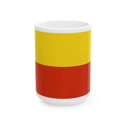 Flag of Prague (Czech Republic) White Coffee Mug 15oz - Go Mug Yourself