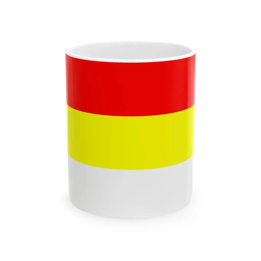 Flag of Prague Old City (Czech Republic) White Coffee Mug 11oz - Go Mug Yourself