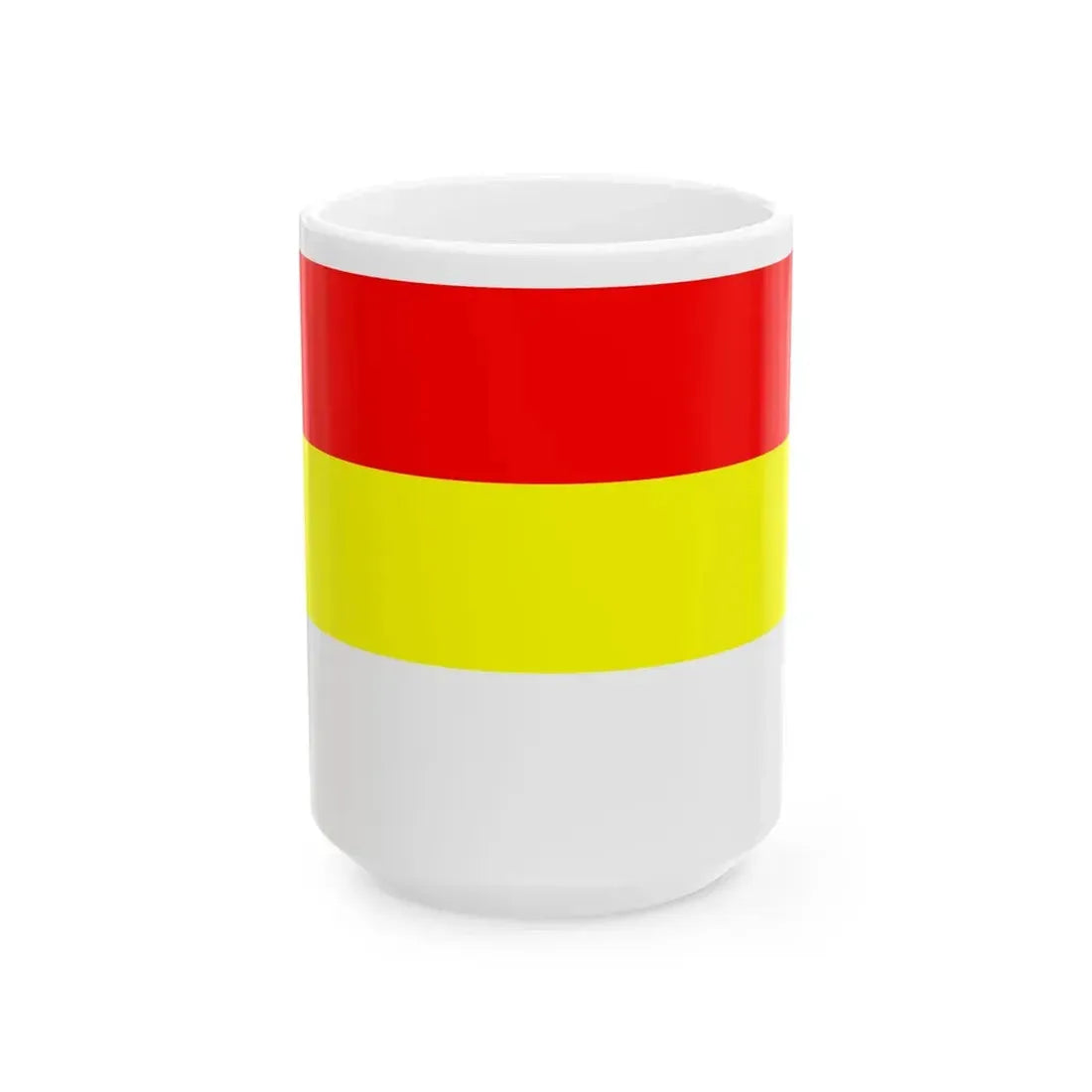 Flag of Prague Old City (Czech Republic) White Coffee Mug 15oz - Go Mug Yourself