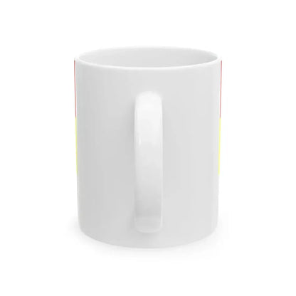 Flag of Prague Old City (Czech Republic) White Coffee Mug - Go Mug Yourself