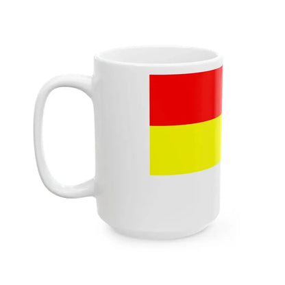 Flag of Prague Old City (Czech Republic) White Coffee Mug - Go Mug Yourself
