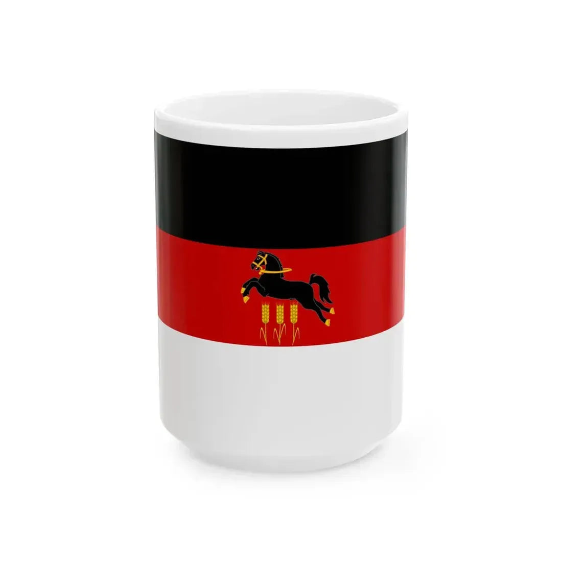 Flag of Praha 20 (Czech Republic) White Coffee Mug 15oz - Go Mug Yourself