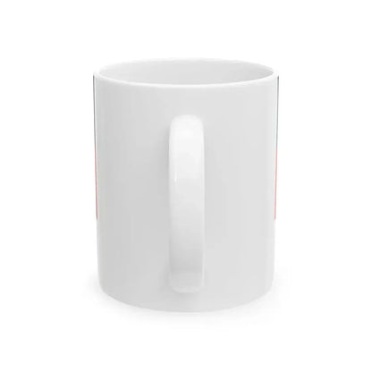 Flag of Praha 20 (Czech Republic) White Coffee Mug - Go Mug Yourself