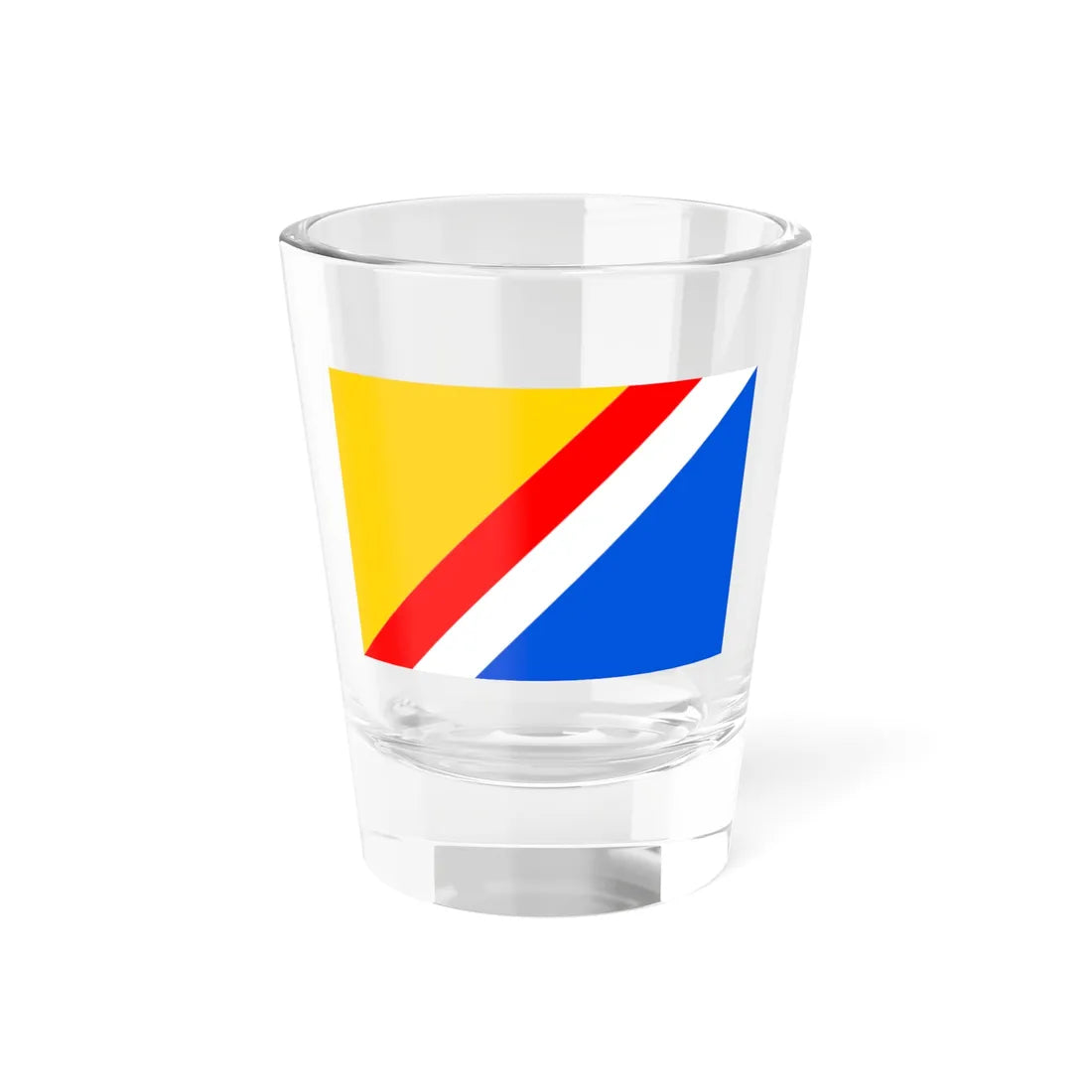 Flag of Praha-Satalice (Czech Republic) Shot Glass 1.5oz 1.5oz - Go Mug Yourself