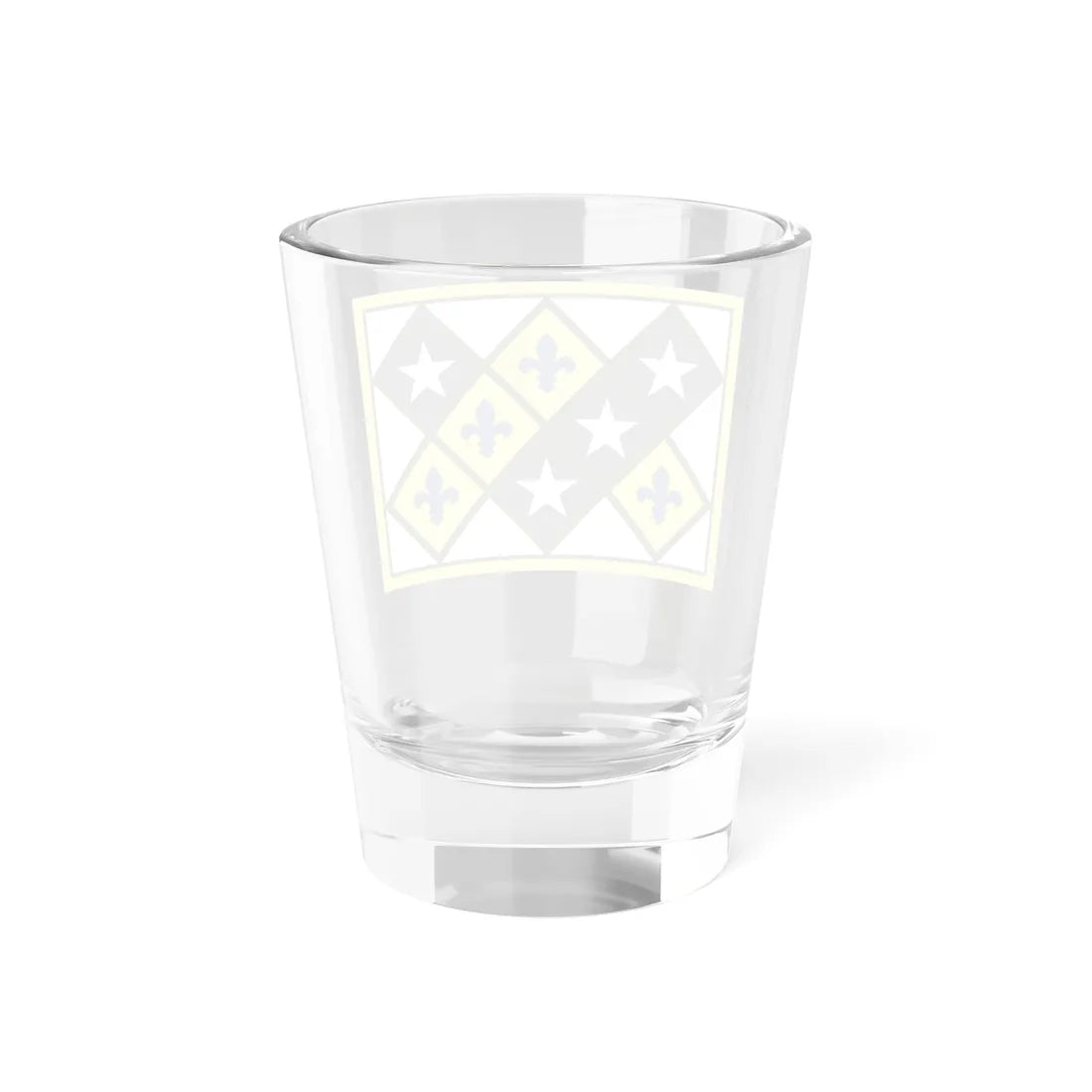 Flag of Prairie du Rocher Illinois (United States) Shot Glass 1.5oz - Go Mug Yourself