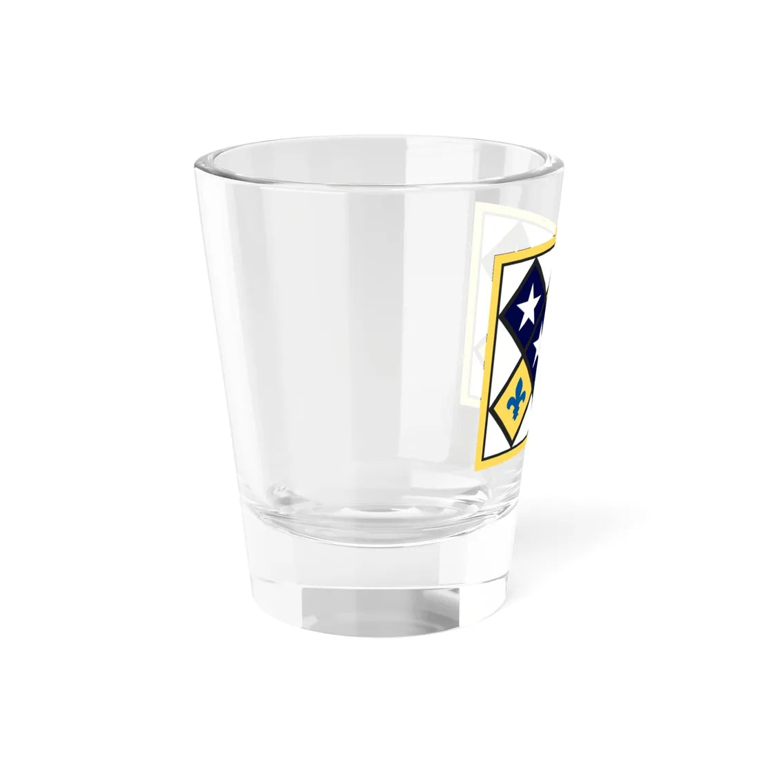 Flag of Prairie du Rocher Illinois (United States) Shot Glass 1.5oz - Go Mug Yourself