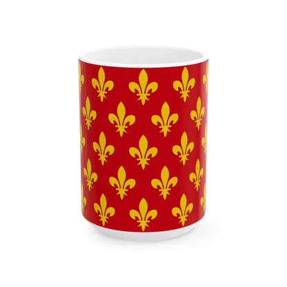 Flag of Prato (Italy) White Coffee Mug 15oz - Go Mug Yourself